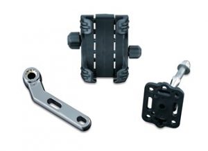 Motorcycle Device Mount and Chrome Perch