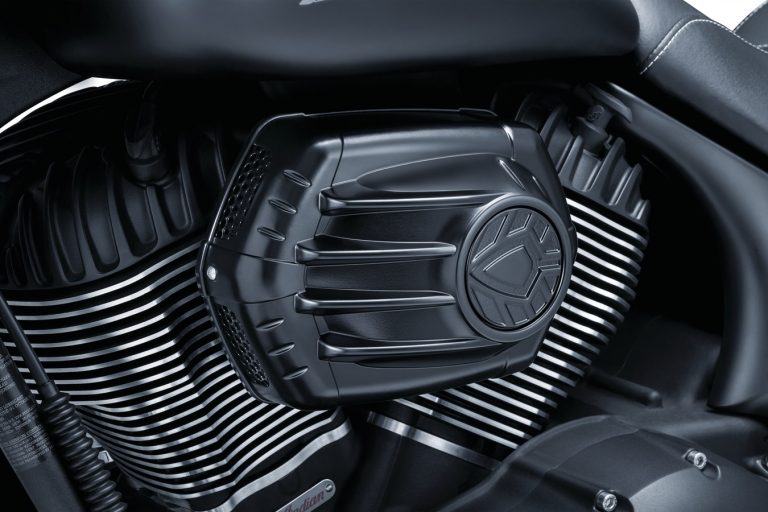 Spear Air Cleaner Indian Chrome / Black