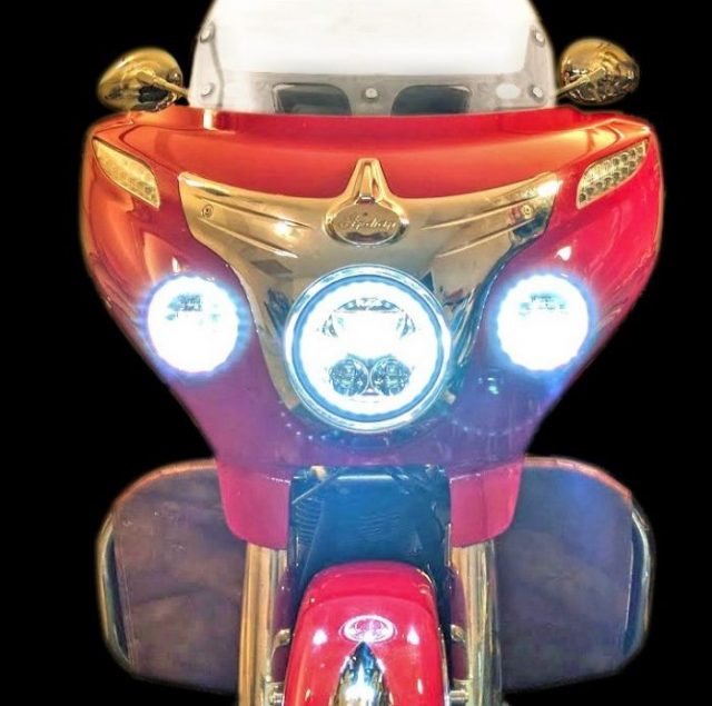 LED Headlight 7 inch Trubeam Indian Roadmaster Chieftain