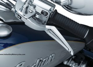 indian motorcycle levers black or chrome phantom design