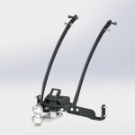 ½ inch steel receiver tongue 1 1/8 inch solid steel vertical receiver shaft 40 lb. maximum tongue weight (do not exceed 10% of trailer weight) Fabricated from exceptional, certified American steel Ground & polished hand-welds Easy to install with hand tools All visible pieces, no matter the style hitch, are chrome Hitch mounts are either triple plated show chrome or black powder-coat Hitch mount remains hidden when receiver is removed Heavily constructed hitch mounts provide many key benefits including flex elimination Snug the designated rattle bolt to eliminate noise from receiver while riding