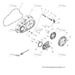 5813857 indian primary gasket