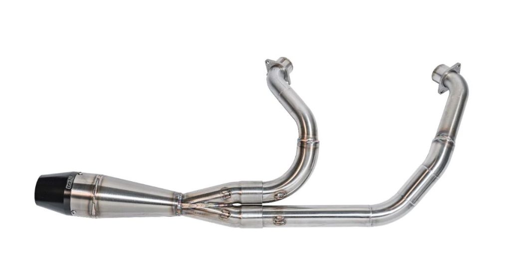 Designed with performance and additional ground clearance in mind while offering a custom look and a powerful sound. All pipes are made with mandrel bent, aircraft quality 304 stainless steel featuring a hand-formed merge collector that allows for precise flow performance.
Available in Brushed, Jet-Hot Ceramic Coated Black, and Mirror Polished
10HP and 9TQ increase over stock
32lbs weight savings over stock: stock 42lb/ Sawicki 10lb.
1 ¾" primaries stepped to 2"
Rear primary tucked in tight away from the rider’s leg.
Comes with mounting hardware, brackets, and spring puller.
Accepts 18mm sensor for aftermarket tuners (12mm reducers are included)
Limited Lifetime Warranty
Made in the USA
Fitments:
2022-2024 Indian Chief, Chief Dark Horse, Chief Bobber, Chief Bobber Dark Horse, Chief Sport, Super Chief, Super Chief Limited, Sport Chief
Indian Chief Shorty Part Numbers:
930-01323 // Brushed Stainless with Welded End Cap
930-01321 // Brushed Stainless with Black Billet End Cap
930-01321-CF // Brushed Stainless with Carbon Fiber End Cap
930-01324 // Black Ceramic with Welded End Cap
930-01322 // Black Ceramic with Black Billet End Cap
930-01322-CF // Black Ceramic with Carbon Fiber End Cap
930-01043 // Mirror Polished with Welded End Cap
930-01042 // Mirror Polished with Black Billet End Cap
930-01042-CF // Mirror Polished with Carbon Fiber End Cap