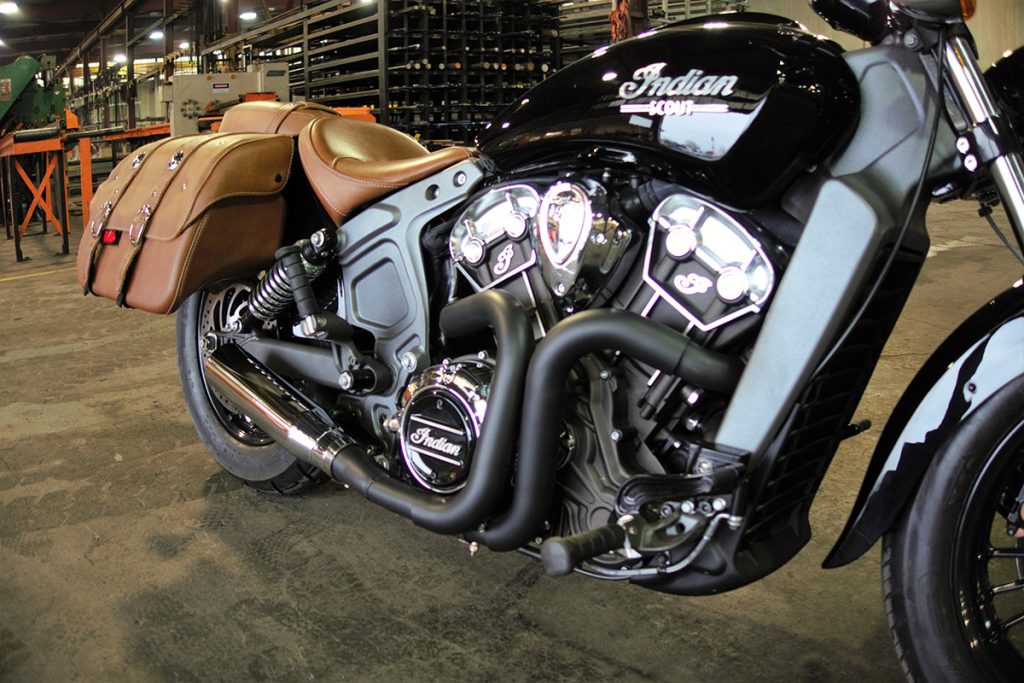 Chrome Muffler and Black Heat Shields  Define yourself with the GRIT. The RPW USA GRIT exhaust is here. Created in collaboration with motorcycle performance guru, Lloyd Greer of Lloydz Motorworkz, the RPW USA GRIT won’t hold you back. Bolt the GRIT onto your bike and roll back on the throttle – Elevate yourself!  The Lloydz Motorworkz header design is crafted and tested to bring a flurry of power to the road. Sculpted and fitted to compliment your bikes lines, this header flows into a power enhancing collector with determination which then distributes the powerful flow of air into a beautiful finished canister muffler finished off with the signature RPW USA aluminum end cap. Harnessed inside the muffler resides a removable baffle developed to give you just the right amount of back pressure, deep throaty sound and gusto.  This set is complete with black ceramic heat shields, black ceramic header pipes, a chrome muffler, a baffle, 02 sensor ports, a mounting bracket and mounting hardware.  Flawlessly finished in triple chrome and black ceramic.  Pure performance designed to shape your future. Go with the GRIT!  For proper tuning, we recommend an adjustable fuel controller if not dyno tuning.