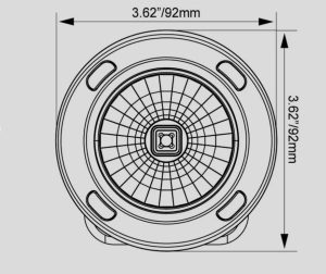 TAC-10® LIGHT CANNONS WITH 1-1/4" BAR CLAMPS