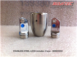 Lock for Hitch Pin, Stainless Steel