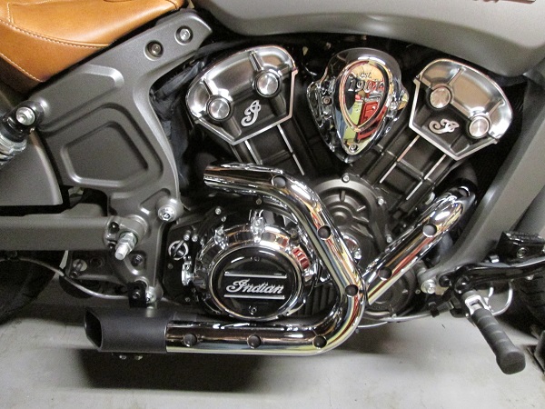 Indian Motorcycle Accessories Scout Exhaust Mayhem 2014 and up
