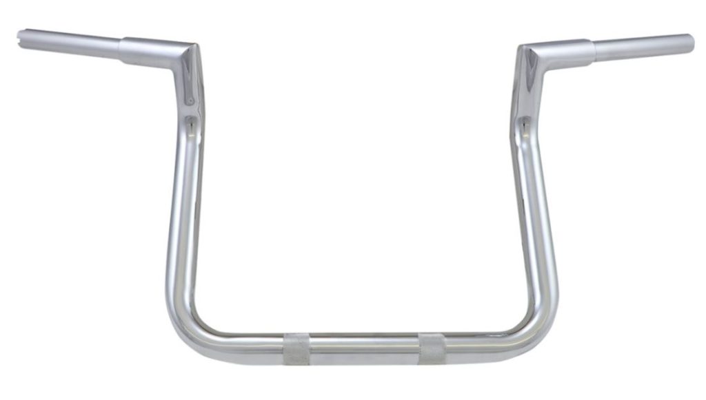 1-1/4" Twin Peak Challenger Handlebar - 10" - Chrome