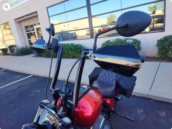 steel construction hand guards to protect your hands from the elements.