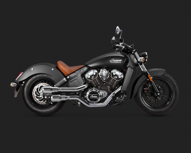 vance and hines exhaust for indian scout bobber