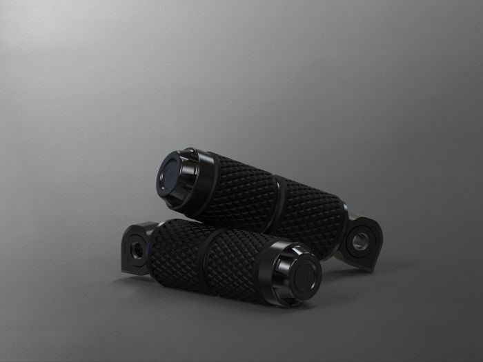 Foot pegs for rider, billet aluminum, Indian Sport Chief