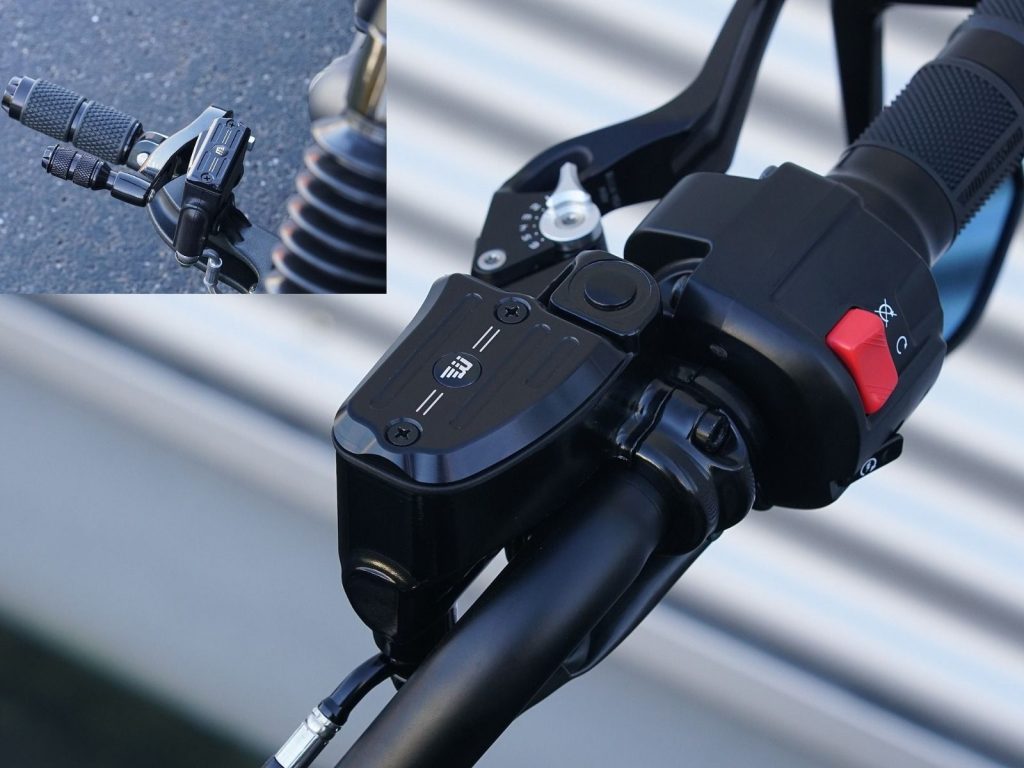 Make: Indian Model: 101 Scout Year: 2025 Remarks: Black Country of Manufacture: Germany Cover for front brake fluid reservoir