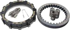 6 friction disks offers up to 50% stronger clutch engagement with no increase in lever effort Smoother shifting