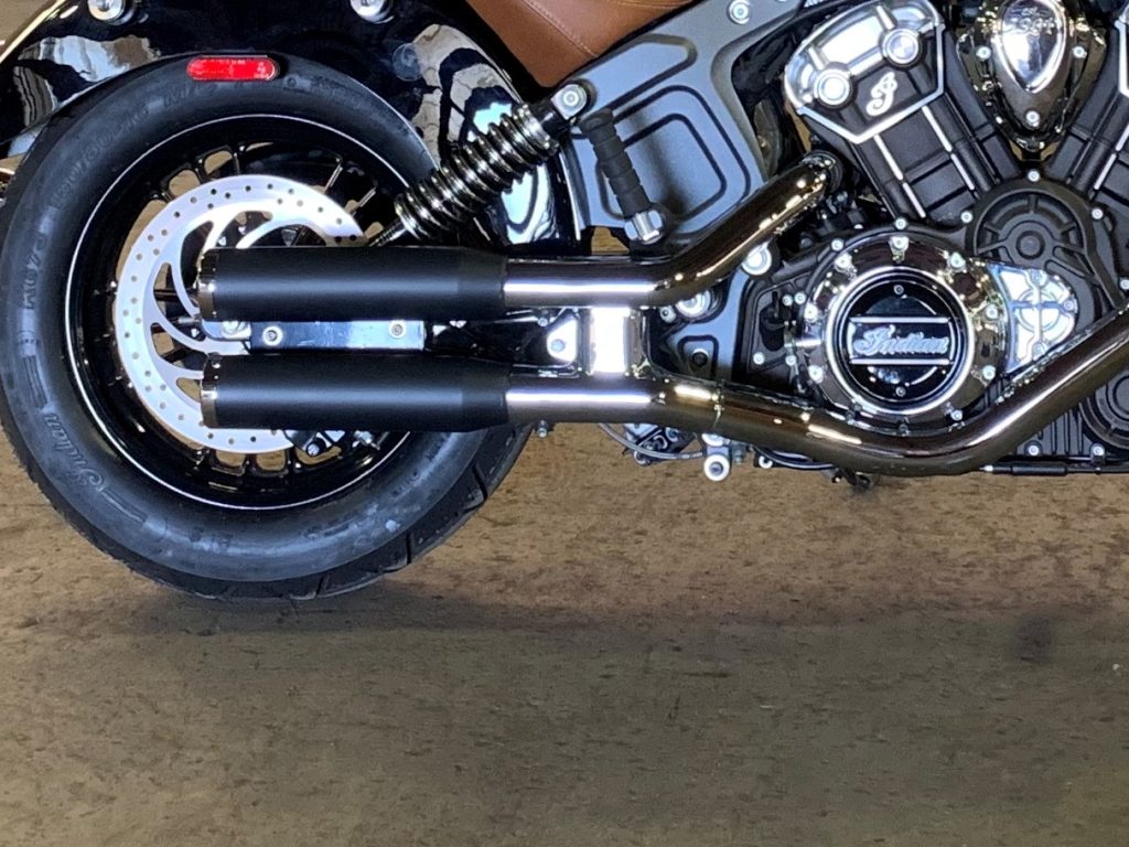 INDIAN SCOUT – SLIP ON MUFFLER, THE VILLAIN IN-105
