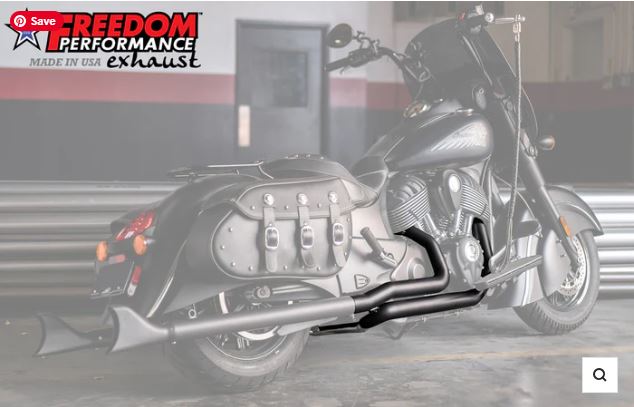 Bike runs cooler, eliminates heat under the riders left side Front headpipe under frame is not restricted or reduces For small or larger motors 1 3/4 in. headers and 220° 16 gauge heavy-duty full coverage 2 1/2 in. heat shields Compatible with many major manufacturer's slip ons 02 ports and plugs provided fro early models Included Items: (1) Chrome front head pipe with heat shield (1) Chrome rear head pipe with heat shield (1) Chrome crossover pipe with heat shield (2) Chrome muffler cones (1) Steel mounting bracket (1) T-Bolt clamp #60 (9) Hose clamps #24 (2) 10mm-1.50 x 45mm Socket cap head bolts (1) 3/8"-16 x 3/4" Carriage bolt (1) 5/16"-18 x 5/8" Serrated flange hex head bolt