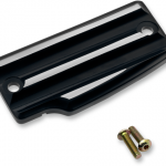 COLOR Black FINISH Anodized MADE IN THE U.S.A. Yes MATERIAL Aluminum PACKAGING Each POSITION Rear SPECIFIC APPLICATION Yes STYLE Custom Replacement TYPE Master Cylinder Cover