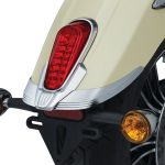 Extends the rear fender's trailing edge and integrates cleanly with the taillight for a classic appearance that's true to the Indian Scout's heritage