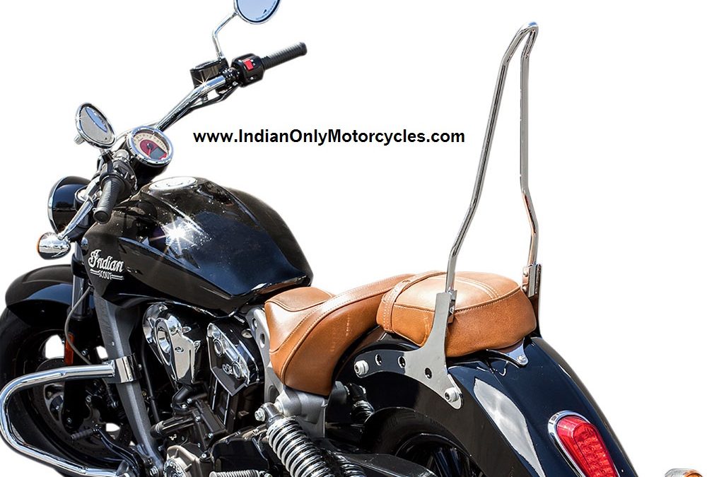 indian scout sissybar chrome installed chopper 2