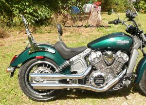 indian scout sissybar chrome installed chopper 2