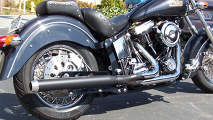 hacker pipes nostalgic exhaust indian motorcycle accessories parts aftermarket