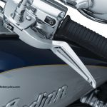 indian motorcycle levers black or chrome phantom design
