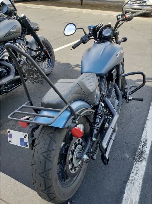 Scout Just the Tip Black Slip on Exhaust Muffler by Dean Speed