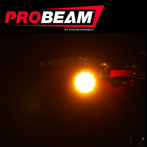 Complete ProBEAM® turn signal units are a direct plug and play, bolt on Front Turn Signal replacement for the OEM turn signal housing on all 2014-2019 indian® Chief® and Springfield™ models. Replaces OEM Rear Turn Signals on 2014-2019 Indian® Chief®, Springfield™, and Roadmaster® Models. All 2014-2018 Chieftain® Models and 2019 Chieftain® Classic. Units measure 3.125" Long x 2.25" Diameter. No additional modules required. Lifetime Warranty against LED failure. Sold Pair. 