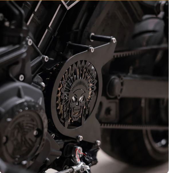 Choose your custom pulley cover for your scout to really stand out from the crowd 