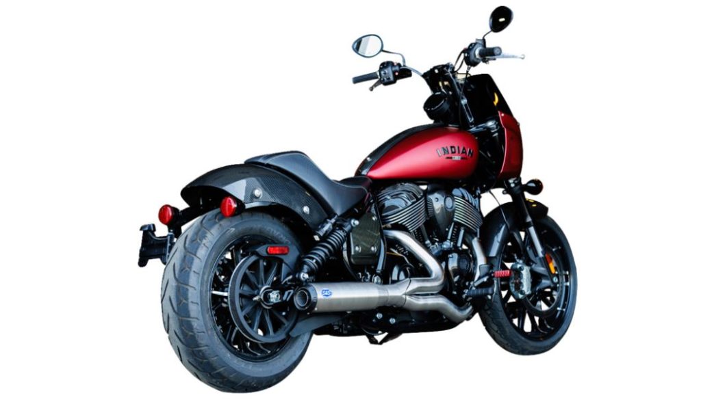 Inspired by the S&S King of The Baggers racing efforts Stainless steel stepped header design to maximize power output Full heat shields on both front and rear headers S&S race inspired end cap Removable dB reducer (J2825 compliant) Made in the USA