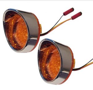 Indian Motorcycle LED Turn Signals with Lenses