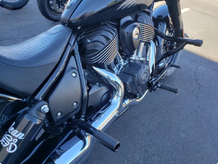 2022+ Indian Chief Rear Sliders / Passenger Foot Rests (sold as a pair)