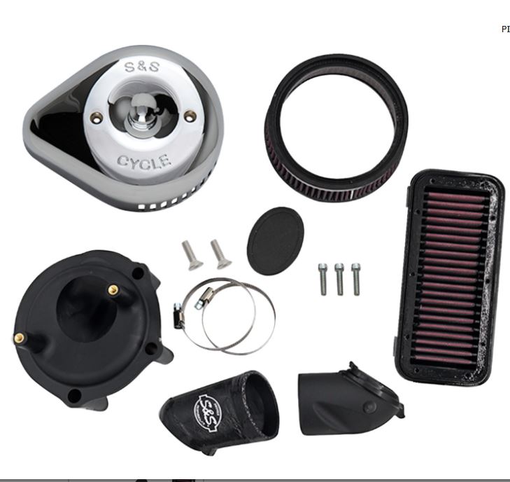 High-strength synthetic polymer backplateDesigned to reduce heat transfer to intake air
Easy Installation
Cooler, denser air allows for more efficient cylinder fill and better performance
Includes stock-style washable replacement filter