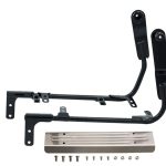 Saddlebag brackets kit for use with your existing S&S® 2-1 exhaust Kit includes all necessary mounts/hardware for installation