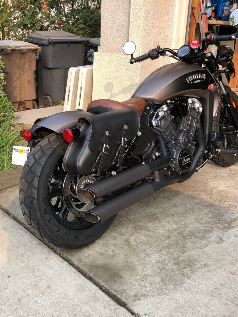 Indian scout clearance saddlebag