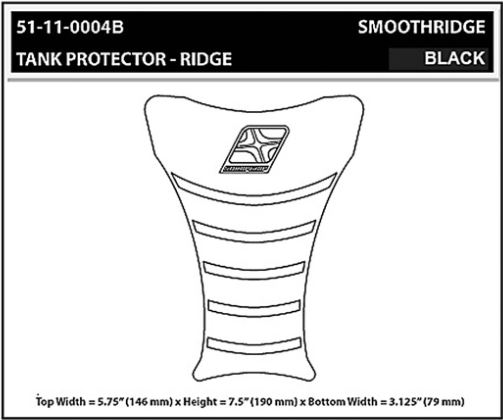 Protect the tank from chips and scratches
Super-strong 3M™ peel-and-stick adhesive
Rounded-edge design to prevent peeling off tanks under extreme use
Made in the USA