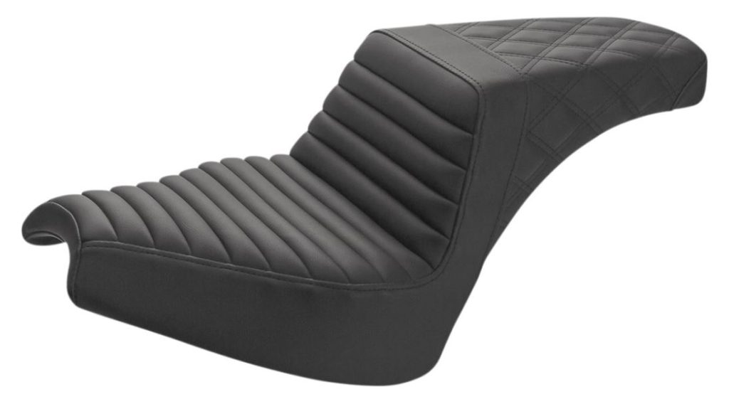Ultra-Foam unique molding process creates an element-resistant self-skinning process that seals the foam from water and enhances the seat's durability as well as comfort The seat combines a Gel-Core interior and Ultra-Foam that creates a foam that is a perfect balance of rigidity and user compliance The Co-molded Gel-Core is the largest comfort advancement in motorcycle seating Whisper-grain SaddleHyde™ cover Installs easily with all necessary mounting instructions Designed and made in the USA