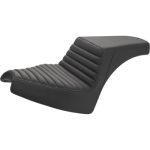 Front Tuck-n'-Roll/Rear Smooth - Black - Chief