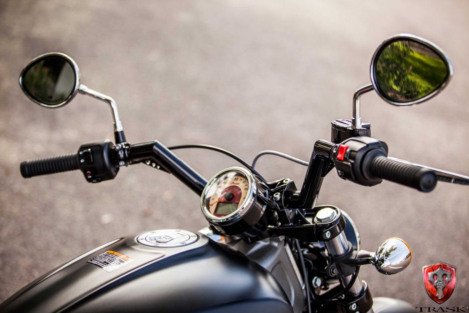 Indian Motorcycle Handlebars V-Line Indian Scout Black or Chrome